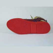 Mens High Top Shoes FIESSO by AURELIO GARCIA Chain Medusa Celebrity 2421 Red image 9