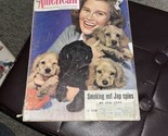The American Magazine May 1942 Joan Caulfield &amp; Cocker Spaniel Puppies C... - $19.80