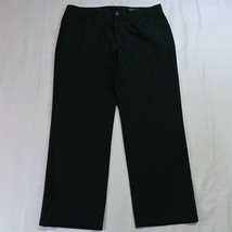 Alberto 52 / 34 x 30 Black Tom Comfort Fit Ceramica 5 Pocket Straight Dress Pant - $34.99