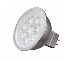 Satco S9498 6.5W LED MR16 LED 4000K 40&#39; Beam Spread GU5.3 Base 12V Light Bulb - £14.75 GBP