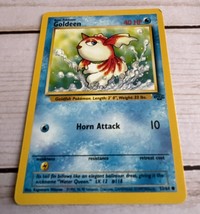 Goldeen Pokémon TCG 53/64 Jungle Unlimited WOTC Common LP-NM - £0.78 GBP