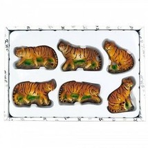 Refrigerator Decorative Tigers Magnets Set - 6PCS - $3.95