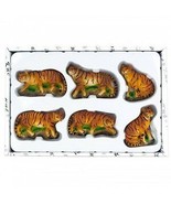 Refrigerator Decorative Tigers Magnets Set - 6PCS - £3.15 GBP