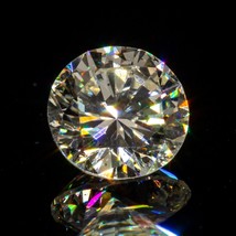 0.48 Carat Loose J/ VS2 Round Brilliant Cut Diamond GIA Certified - £560.29 GBP