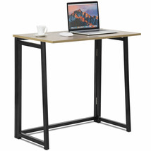 Folding Computer Desk Table Laptop PC Writing Study Workstation Office F... - £87.63 GBP