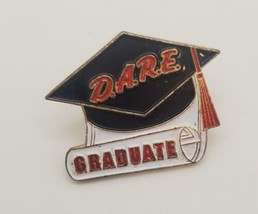 Vintage DARE Graduate Collectible Lapel Hat Vest Pin Pinchback Say NO To... - $16.63