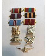 USSR RUSSIA MILITARY SERVICE RIBBON BAR SET Cold War Vintage 11 Ribbons ... - £5.76 GBP