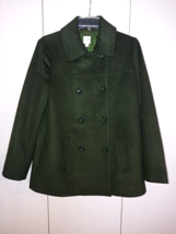 J. Jill Ladies Green WOOL-BLEND Jacket Sz M-GENTLY WORN-NICE - £23.65 GBP