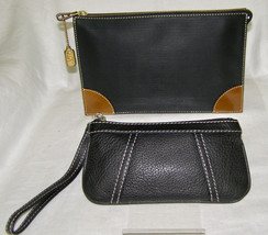 LISETTE+TIGNANELLO-LOT OF 2- LISETTE BLK ZIPPERED POUCH+TIGNANELLO BLK W... - $92.48 MXN