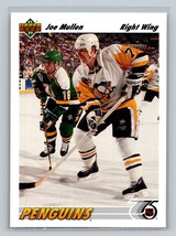 1991-92 Upper Deck Joe Mullen #201 Pittsburgh Penguins - £1.50 GBP
