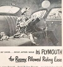 1948 Plymouth Special DeLuxe Chrysler Corp Advertisement Automobilia Car... - $367.17 MXN