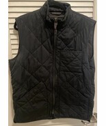 J. Crew Black Military Grade A22 G38 Sleeveless Zipper Vest Men’s Medium - $62.90 CAD