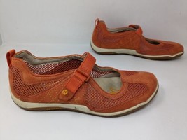 Merrell Lorelei Emme Orange Suede Mesh Mary Jane Flats Women&#39;s Size 8.5 ... - £18.03 GBP