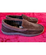 HeatKeep Men’s Memory Foam Moccasin Slippers L 9.5 - 10.5 Indoor Outdoor... - $15.00