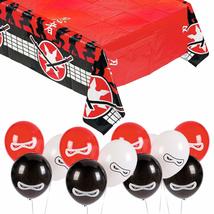 Ninja Party Supplies - Ninja Warrior Table Decorations (Balloons and Plastic Tab - £10.74 GBP