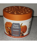 Sure scents pumpkin airfreshner solid gel 9oz-Brand New-SHIPS N 24 HOURS - $15.72