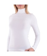 Rollkragenpullover Damen Lange Ärmel aus Microfiber Weich Bellissima 075... - $20.07 CAD+