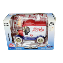 Gearbox Pepsi-Cola 1912 Ford Delivery Car Coin Bank Diecast Metal 1:24 Scale - £21.72 GBP
