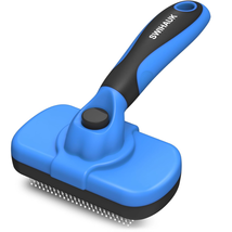 Pet Grooming Hair Brush For Shedding Dogs Cats Pet Self Cleaning Deshedding Tool - £18.67 GBP