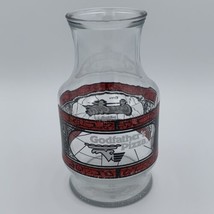 Vintage Godfathers Pizza Coca Cola Glass Carafe Pitcher Anchor Hocking 48 oz - £11.58 GBP
