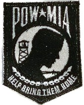 God Bless America Custom and Unique Patriotic Patches[Pow Mia ] Embroidered Iron - £8.07 GBP