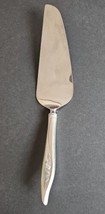 Vintage 1962 Reed &amp; Barton One Rose Stainless Pie Cake Server MCM 10 3/4 in - £15.63 GBP
