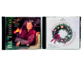 B.J. Thomas Christmas Is Coming 1997 &amp; It&#39;s Christmas 1996 Sandi Patty 2 CD Set - £8.75 GBP