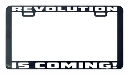 V Vendetta Revolution Est Coming License Plate Frame Mount Rebel-
show o... - $6.29