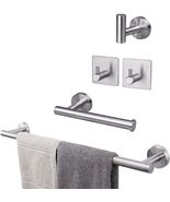 TocTen 5 PCS Bathroom Hardware Set SUS304 Stainless, Brushed Nickel,24IN - $25.99