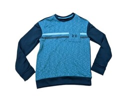 Boys Under Armour Pullover Sweatshirt Sz Large 14  Loose Fit Excellent C... - $11.39