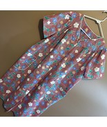 Vintage Lady Winston Nightgown House Dress Moomoo Mrs Roper Hawaiian Flo... - $38.30 CAD