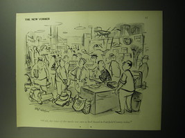 1958 Cartoon by James Stevenson - Well, the voice of the turtle was heard - £14.50 GBP