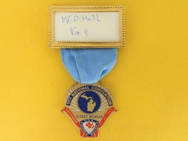 WWI Medal Ribbon Pin 11th National Convention Veterans September 22-25 1963 - $21.78