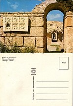 Africa Tunisia Carthage Ruins of the Baths of Antoninus VTG Postcard - $9.40