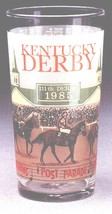 1985 - 111th Kentucky Derby Glass in MINT Condition - SPEND a BUCK - $12.00