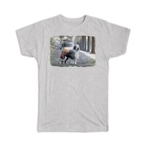 Children Black and White Dog : Gift T-Shirt Kids Kid Child Verkerke Style Vintag - £14.34 GBP