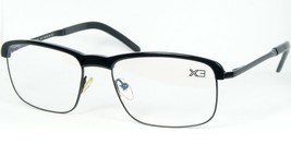 TRIPLE X Stockholm Skybar 01 Col.1 Lunettes Noires Monture 56-18-140mm - £65.44 GBP