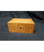 Primitive Old 1800s Letter Trinket Keepsake Wood Wooden Dresser Desk Box  - £37.31 GBP