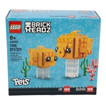 Lego Brickheadz Pets 40442 Goldfish Set NIB - Exclusive! Goldfish &amp; Fry - £23.06 GBP