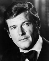 Roger Moore in The Spy Who Loved Me Classic in Tuxedo as James Bond 16x20 Canvas - £55.94 GBP