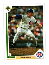 1991 Upper Deck #493 Steve Wilson Chicago Cubs - £3.00 GBP