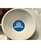 RICE KRISPIES Kelloggs CEREAL BOWL 6” plastic logo branded NEW 2023 - €7,58 EUR