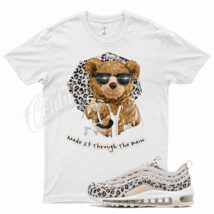 White RAIN TEDDY T Shirt for N Air Max 97 Leopard Print 98 Animal Pack Kyrie - £20.49 GBP+