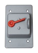 Sigma Electric Rectangle Plastic 1 gang Toggle Switch Cover For Wet Loca... - $18.22