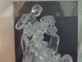 Wilton WEDDING CAKE TOPPER Bianca Crystal Clear First Dance - $22.00