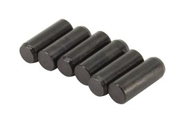 Humbucker Black 1213/1215 Steel Pole Slugs W/ Heavy Beveled End Qty 6 - £13.30 GBP