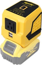 200W Power Inverter for DeWALT 20V MAX Battery Portable Power Station with 1 AC  - £41.55 GBP