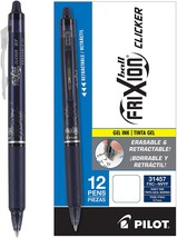 Navy Blue Ink, Fine Point, Pilot Frixion Clicker Erasable,, Pack (31457). - £28.27 GBP