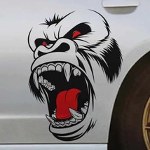 Cool Gorilla  Kong Design Car Side Door Sticker And Decal,Pickup SUV Vehicle Tru - £77.36 GBP
