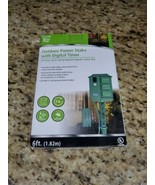 Dewenwils 432372 Outdoor Power Stake Timer with Photocell - Green - $24.75
